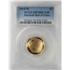 Image 1 : 2014-W $5 Baseball Hall of Fame Gold Coin PCGS PR70DCAM