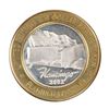 Image 1 : .999 Fine Silver Flamingo Laughlin, Nevada $10 Limited Edition Gaming Token