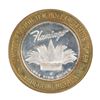 Image 2 : .999 Fine Silver Flamingo Laughlin, Nevada $10 Limited Edition Gaming Token