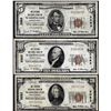 Image 1 : Lot of 1929 $5/10/20 Citizens NB Washington, PA CH# 3383 National Currency Notes