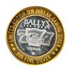 Image 2 : .999 Silver Ballys Las Vegas $10 Casino Limited Edition Gaming Token