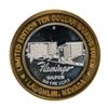 Image 1 : .999 Fine Silver Flamingo Casino Laughlin, NV $10 Limited Edition Gaming Token