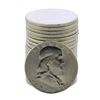 Image 1 : Roll of (20) Brilliant Uncirculated 1963 Franklin Half Dollar Coins
