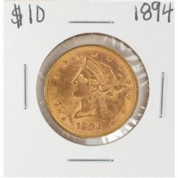 1894 $10 Liberty Head Eagle Gold Coin