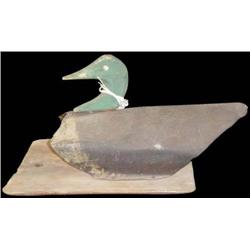 Wood / Tin Duck Decoy Folk Art