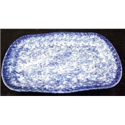 Antique Spongeware Platter
