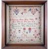Image 1 : Petitpoint Needlework 1851 Sampler