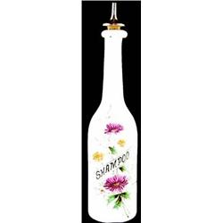 Barber Bottle, Milk Glass