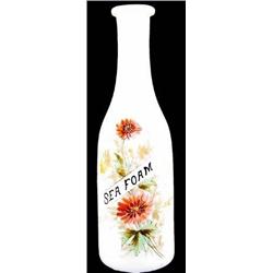 Barber Bottle, Milk Glass