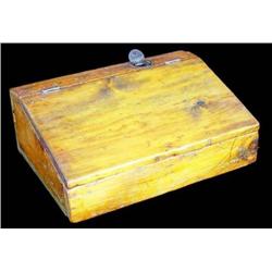 Field Desk, Pine with Iron Fittings