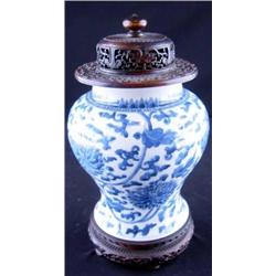 Chinese Ginger Jar, Kang Hsi