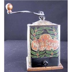 Tin Coffee Grinder, None-Such