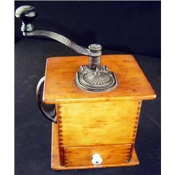 Coffee Grinder, Cast Iron Workings