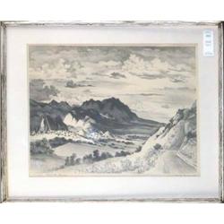 Adolf Dehn Colorado Lithograph