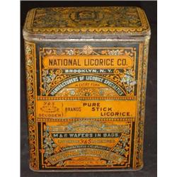Advertising Tin, National Licorice