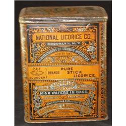 Advertising Tin, National Licorice
