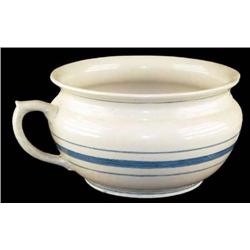 Antique Ironstone Chamber Pot