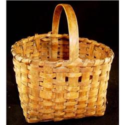 Fruitwood / Cherry Splint Basket