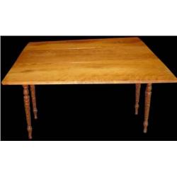 Pembroke Table with Carved Legs