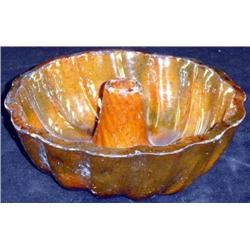 Redware Cake Mold