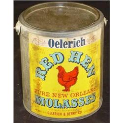 Advertising Tin, Red Hen New Orleans