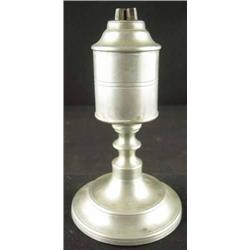 Pewter Whale Oil Lamp