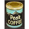 Image 1 : Advertising Tin, Peak Coffee