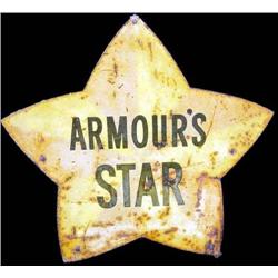 Advertising Tin Sign, Amours Star