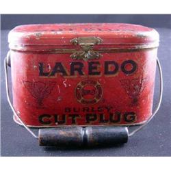 Tobacco Advertising Tin, Laredo Barley