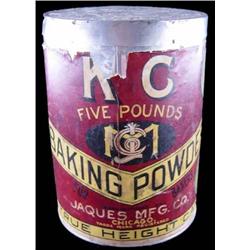Advertising Tin, KC Baking Powder