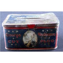 Advertising Tin, George Washington