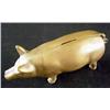 Image 2 : Cast Brass Pig Still Bank
