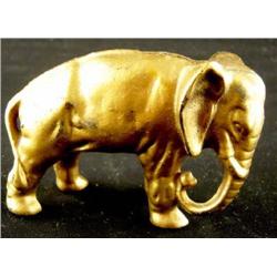 Cast Iron Elephant Still Bank