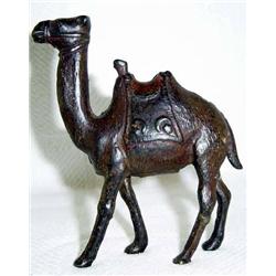 Cast Iron Camel Still Bank