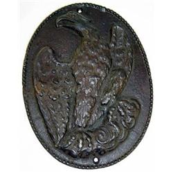 Cast Iron Fire Mark, American Eagle