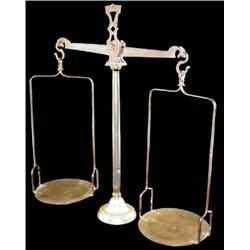 Wrought Iron & Brass Scales