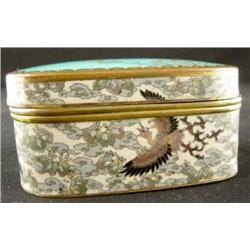 Japanese Cloisonne Box