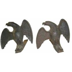 2 Cast Iron Snow Birds