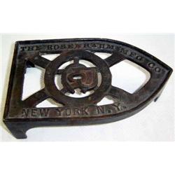 Cast Iron Trivet, Rosenbaum