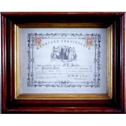 1863 Marriage Certificate