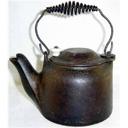 Wagner Cast Iron Tea Pot Sample