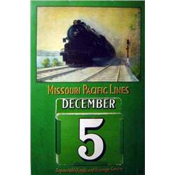 Missouri Pacific Lines Calendar