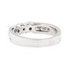 Image 3 : 1.00 ctw Straight Line Diamond Ring - 14KT White Gold