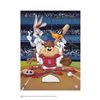 Image 1 : Warner Brothers Hologram At the Plate Cardinals