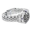 Image 6 : Rolex Ladies Stainless Steel Black Diamond Lugs & Sapphire Datejust With Watch W