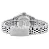 Image 7 : Rolex Ladies Stainless Steel Black Diamond Lugs & Sapphire Datejust With Watch W