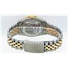 Image 5 : Rolex Mens 2 Tone 14K Green Vignette Diamond Lugs Datejust Wristwatch