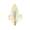 Image 2 : 0.50 ctw Diamond Ring - 14KT Yellow Gold