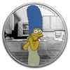 Image 1 : 2019 Tuvalu 1 oz Silver The Simpsons: Marge Proof