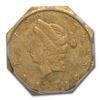 Image 2 : 1874 Liberty Octagonal 50 Cent Gold MS-63 PCGS (BG-930)